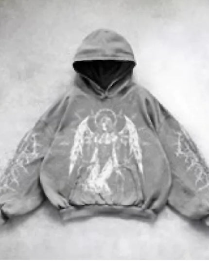 Urban Vibe Hooded Y2K Streetwear Sweatshirt