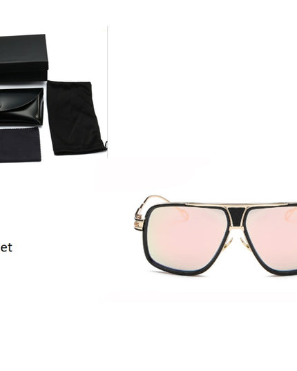 Sunglasses Men Brand Designer Sun Glasses Driving Oculos De Sol Masculino Grandmaster Square Sunglass