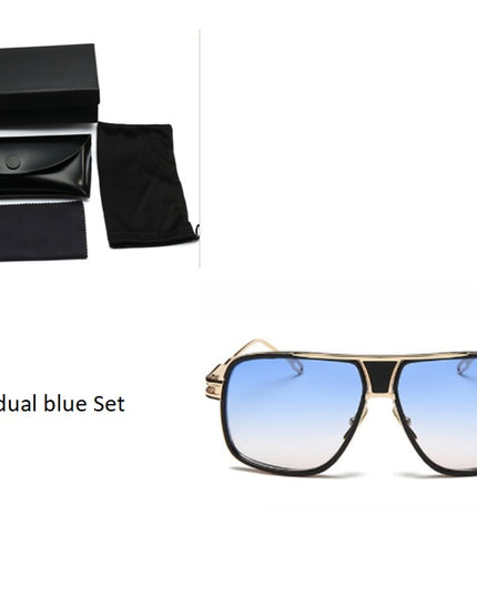 Sunglasses Men Brand Designer Sun Glasses Driving Oculos De Sol Masculino Grandmaster Square Sunglass