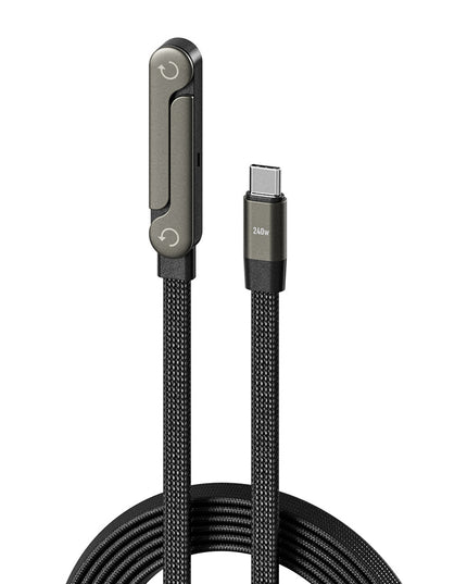 Fast Charging Foldable Bracket Data Cable 2-in-1 Data Wire Foldable Phone Tablet Stand Type-C To Type-C USB-A To Type-C