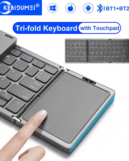 Folding Bluetooth keyboard